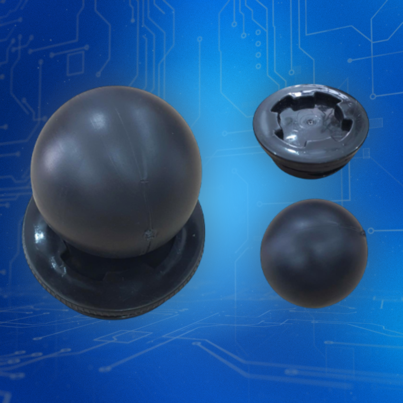 Bóng nhựa và phụ kiện cho phao nổi